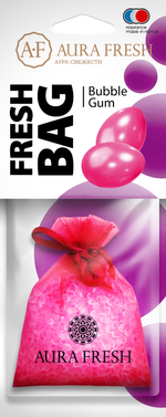 Аром-р AURA FRESH FRESH BAG BUBBLE GUM Ароматизатор воздуха мешочек