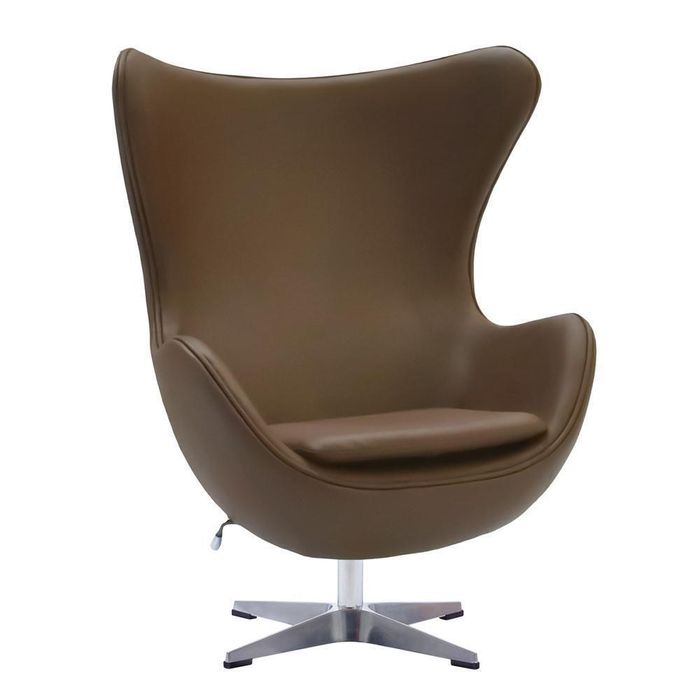 Кресло EGG CHAIR коричневый Bradex Home FR 0744