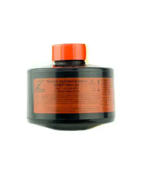 Противогазовый фильтр Бриз 2001 A2, многоразовый, 1 шт
