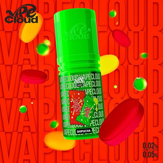 VAPE CLOUD Shipucha Sour - Кислая шипучка 0.02 %