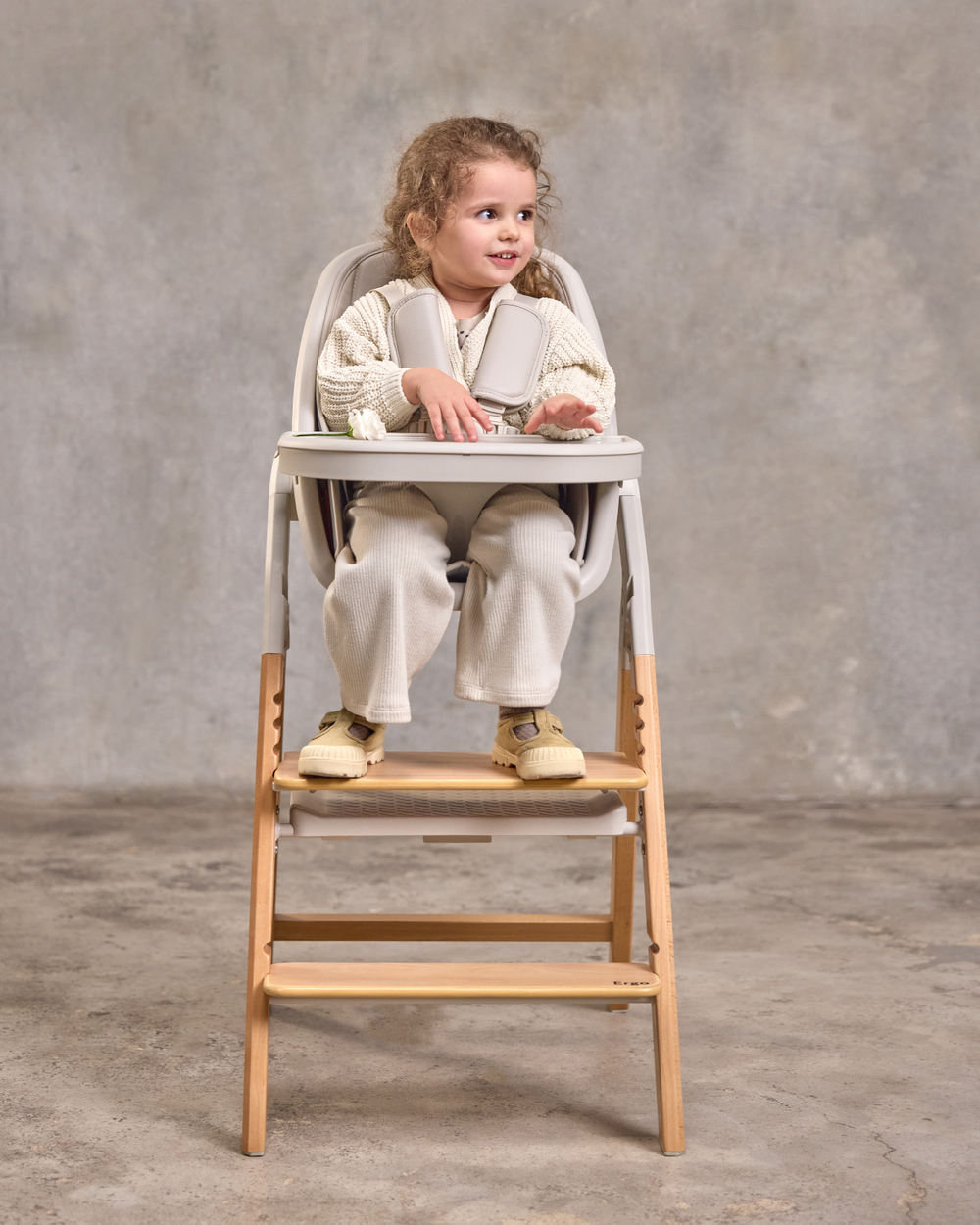 Carrello Стульчик для кормления Ergo Sugar Beige