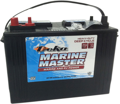 Аккумулятор лодочный тяговый Deka Marine Master DC27 DT 12В 105а/ч, необслуживаемый
