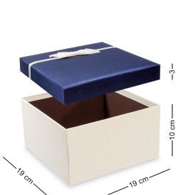 Packing Symphony WF-39/2-B Коробка «Прямоугольник» цв.бел./син.