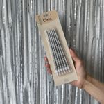 Свечи Спирали, Серебро, Металлик, 0,6*14 + 2 см, 6 шт. с держателями