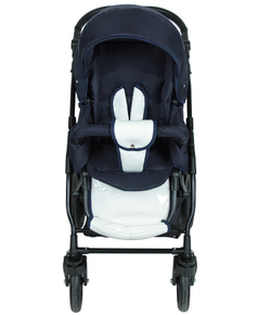 Детская коляска Alis Alvaro 2 в 1 Al 07 т.синий+белая кожа