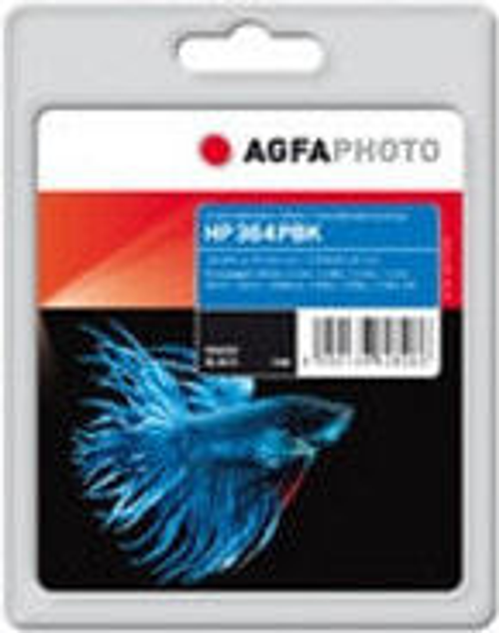 Картридж струйный черный 1 шт AgfaPhoto Holding GmbH APHP364PB