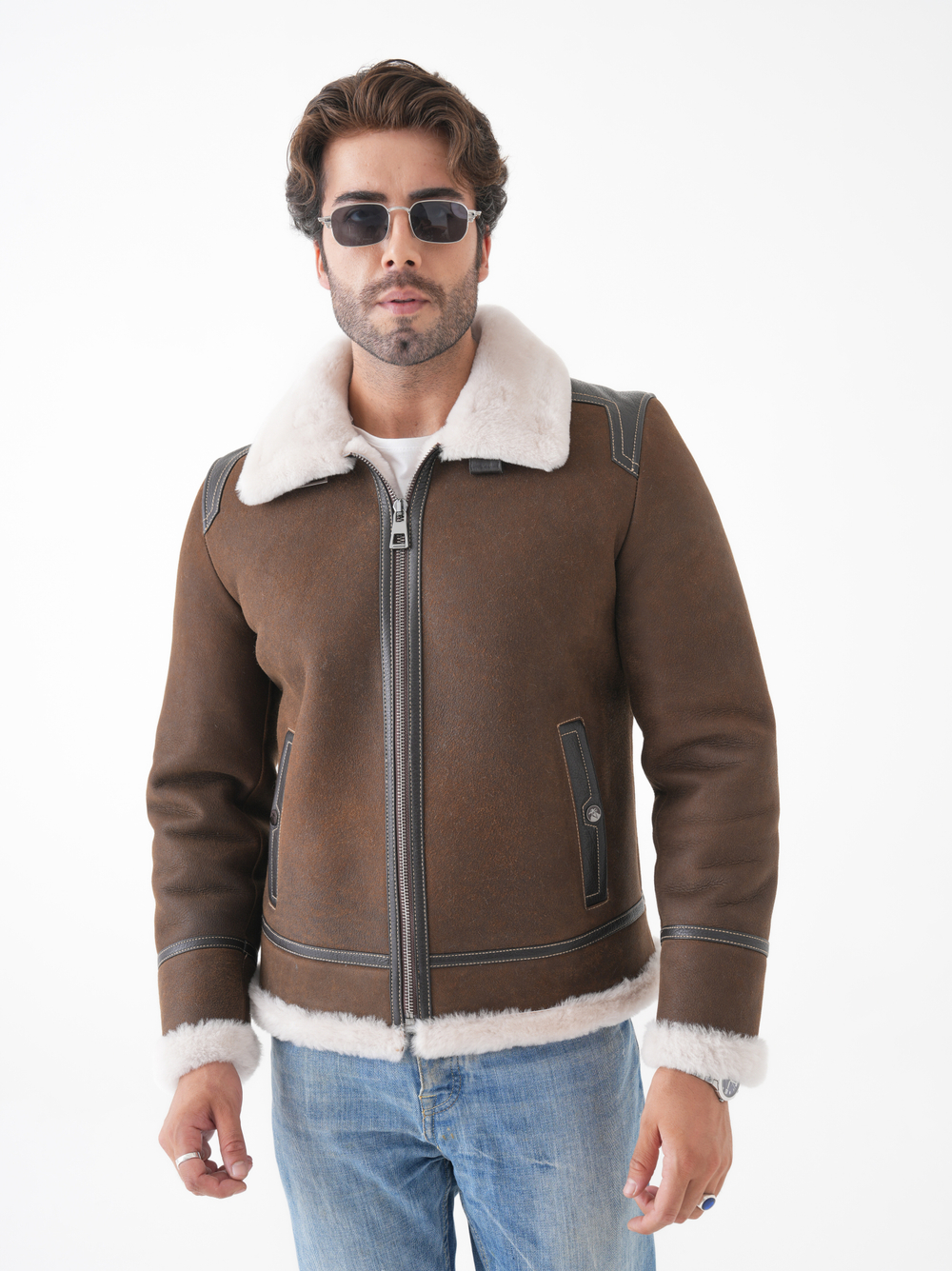 Дубленка мужская