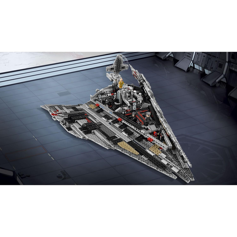 LEGO Star Wars: Звёздный разрушитель Первого Ордена 75190 — First Order Star Destroyer — Лего Звездные войны Стар Ворз