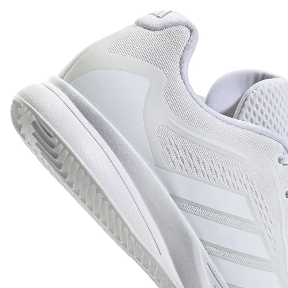 Женские теннисные кроссовки Adidas Avaflash 2 - cloud white/cloud white/silver metallic