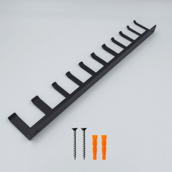 Держатель для хранения всех типов ключей настенный черный