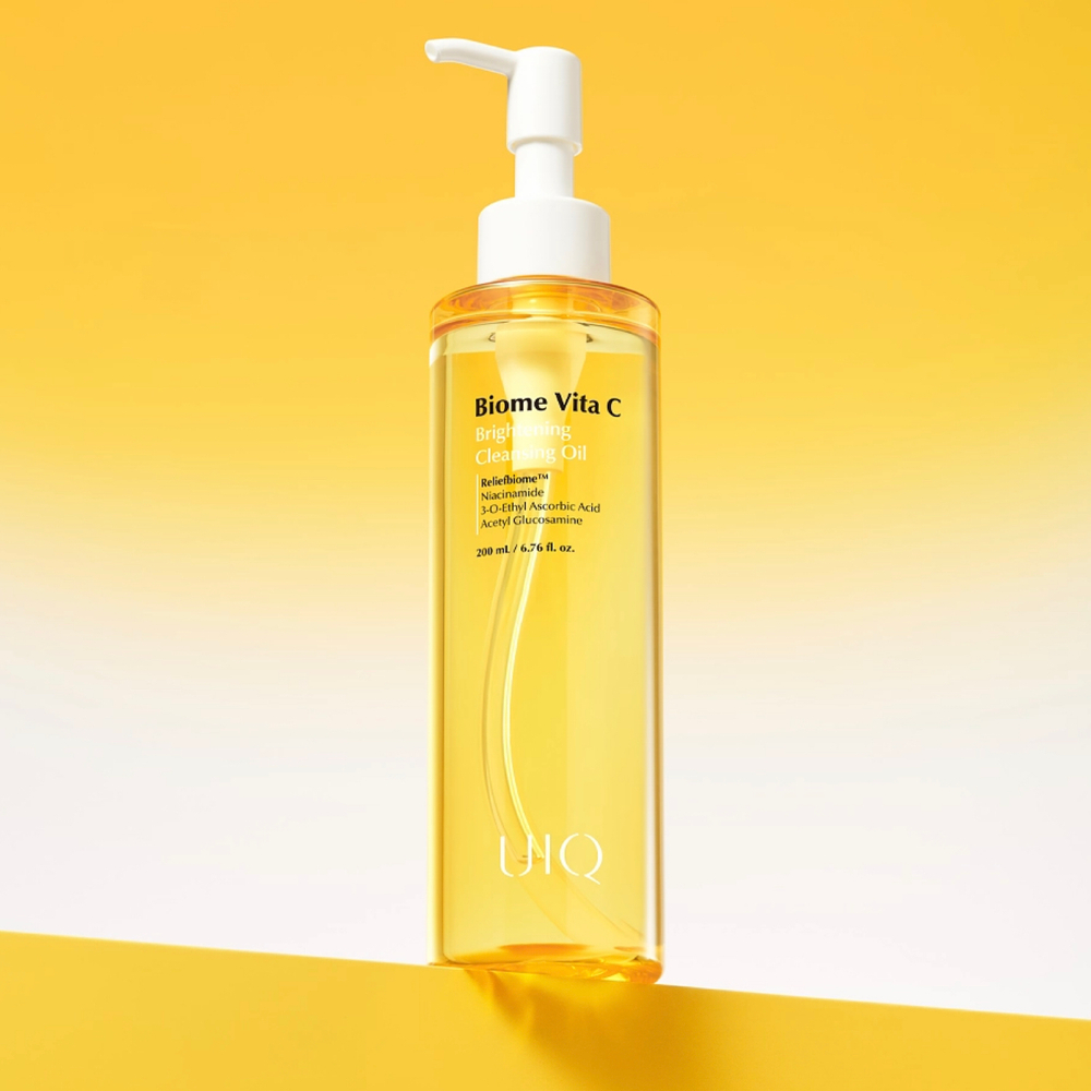 UIQ Biome Vita C Brightening Cleansing Oil Гидрофильное масло с витамином С, 200мл