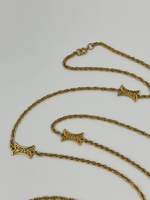 Цепь с декоративными элементами