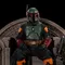 Статуэтка Star Wars Iron Studios  Boba Fett on Throne Deluxe
