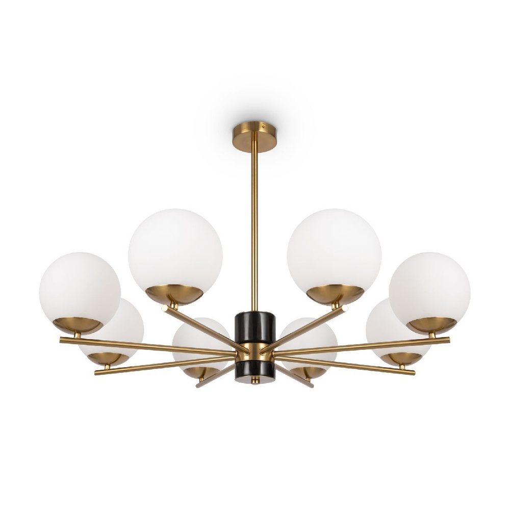 Люстра на штанге Freya Marble FR5230PL-08BS
