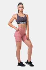 Велосипедки High-waist Fit & Smart biker shorts 575 Розовые