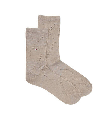 Носки OPENWORKED ARGYLE Tommy Hilfiger - бежевый(701224916)