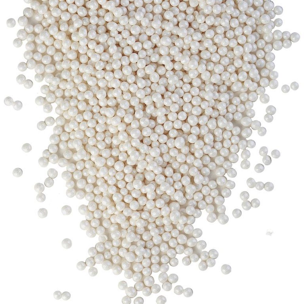 Драже зерновое в кондитерской глазури (251, Жемчуг белоснежный 2-5 мм) 1,5 кг