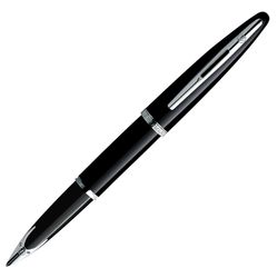 Waterman Carene Black ST перо золото 18Ct F (S0293970)