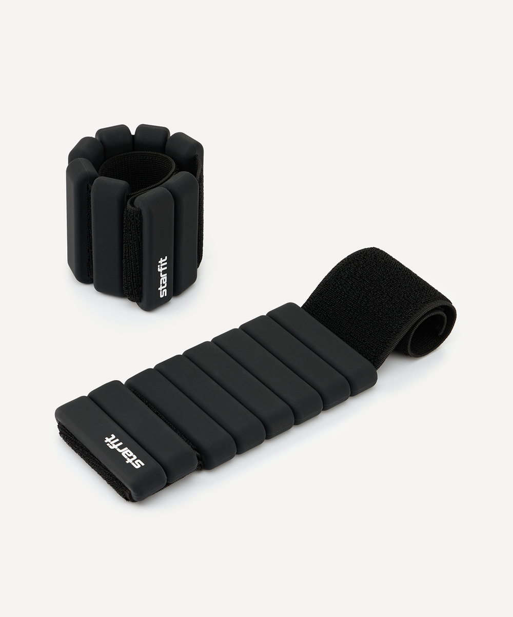 Утяжелители силиконовые WT-601, 1 кг, черный