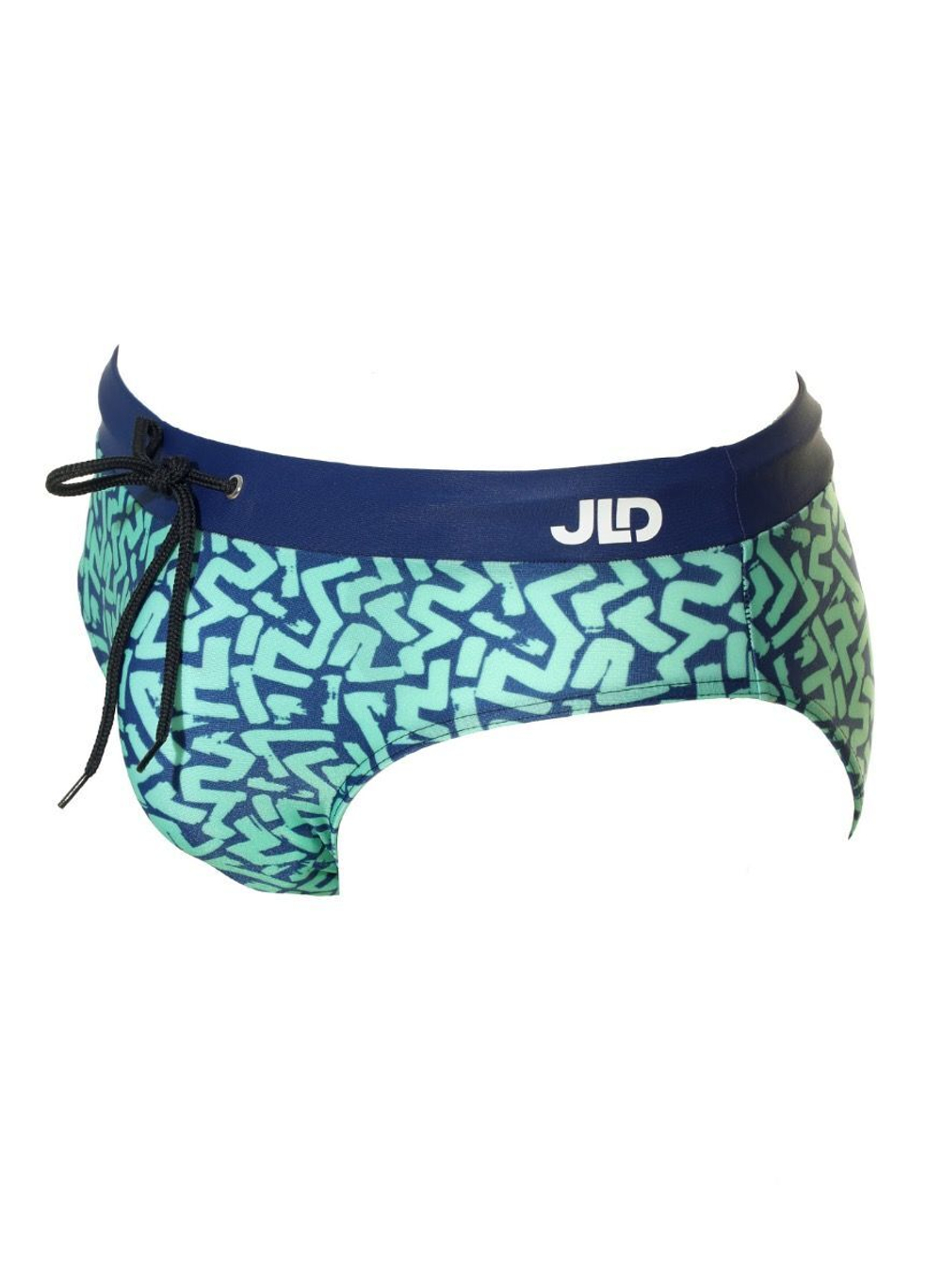 Мужские пляжные плавки с принтом (Размер: XL) (Цвет: красный)