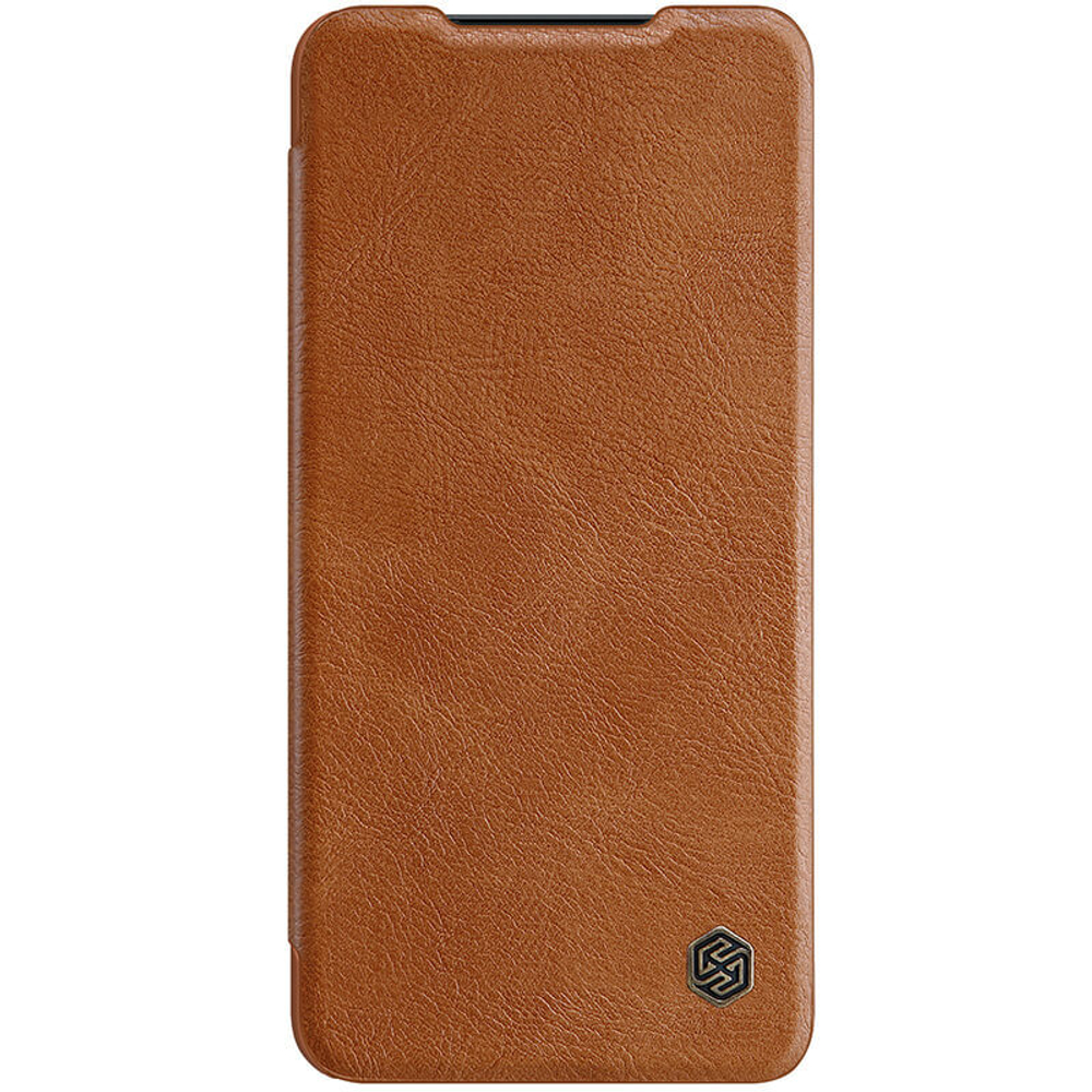 Кожаный чехол-книжка Nillkin Leather Qin Pro для Samsung Galaxy S22 Ultra