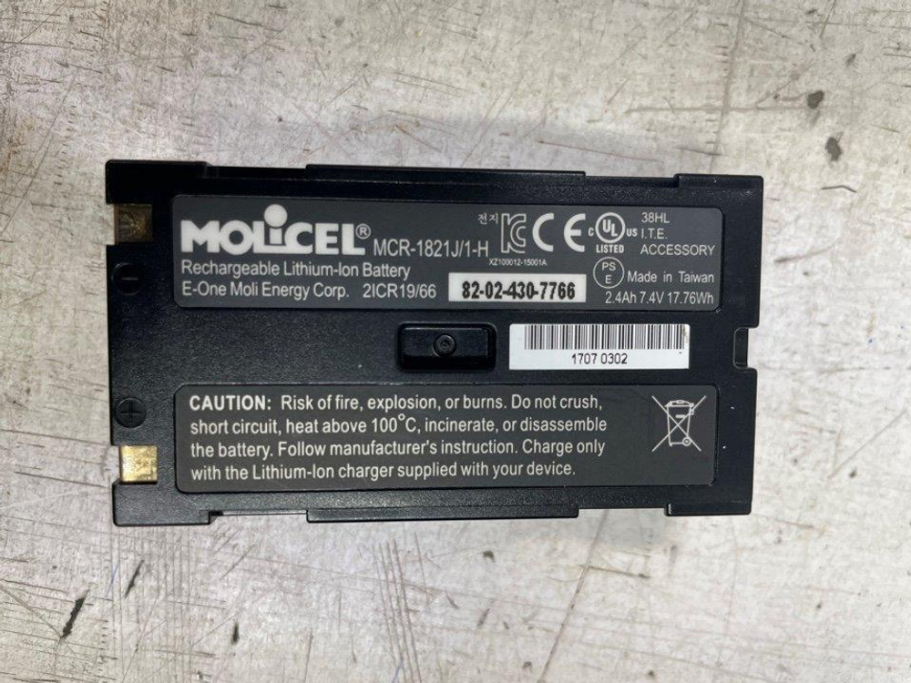 Ремонт батареи MOLICEL MCR-1821J/1-H (2,4Ah 7,4V 17,76Wh)