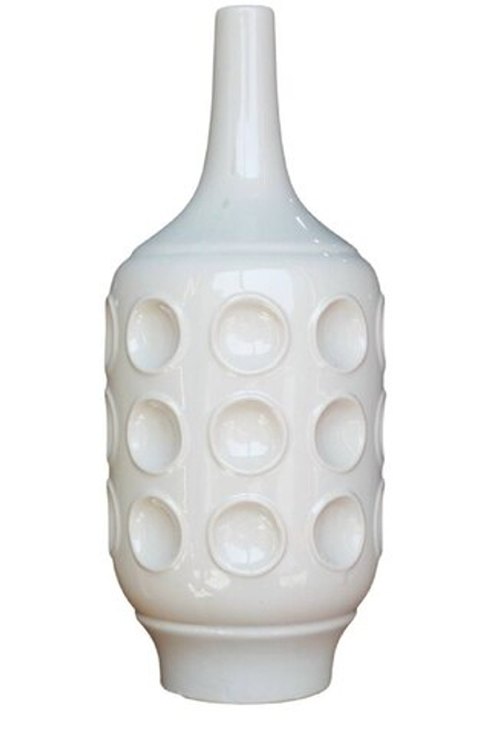 Ваза CERAMICS with high dots h35 (p.63-3) V2-C191/