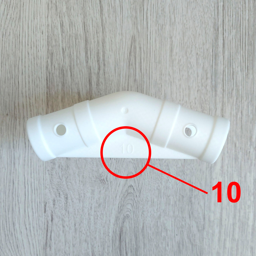 305 на 76 см. Bestway Вертикальная ножка бассейна (опора) - запчасть для круглого каркасного бассейна серии Pro Max Bestway Арт 56677