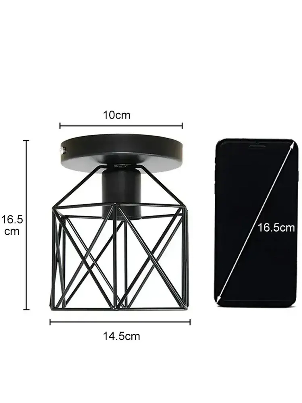 PKBFLOW Потолочный светильник,С лампочкой 7 Вт/светильник на кухню потолочный