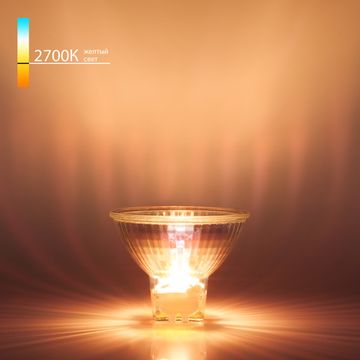 Лампа галогенная MR16 220 В 50 Вт Elektrostandard