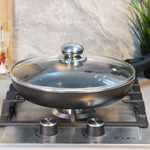 Сковорода 26см "Brilliant" стеклянная крышка