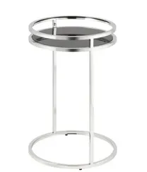 Журнальный столик Gest Ø41х60 см, серебро