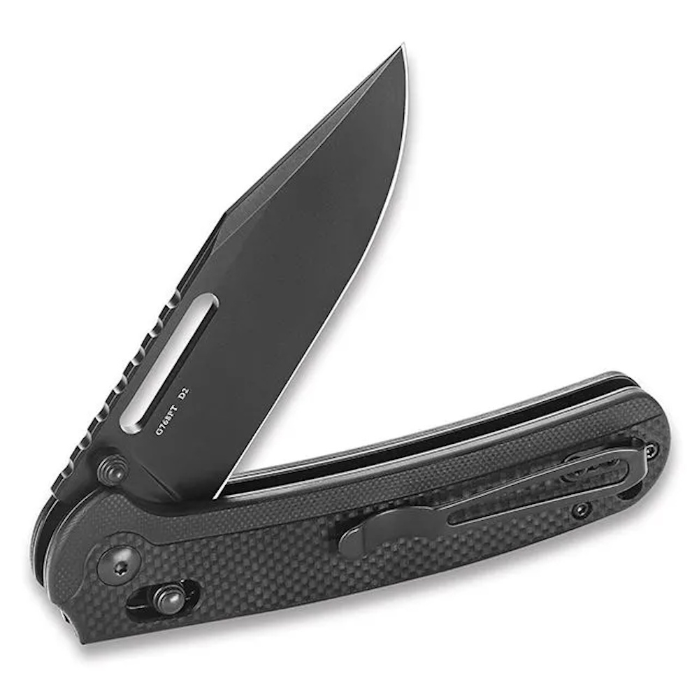 Нож складной туристический Ganzo G768PT-BK черный