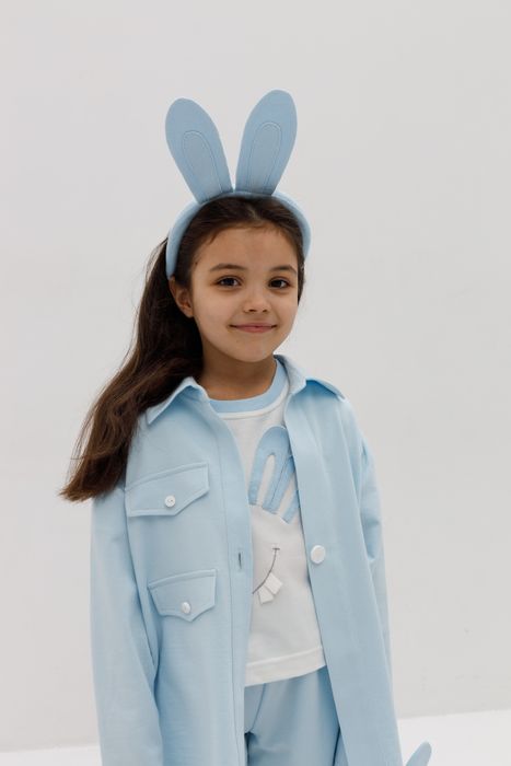 ОБОДОК ДЕТСКИЙ РЕНТИ ГОЛУБОЙ