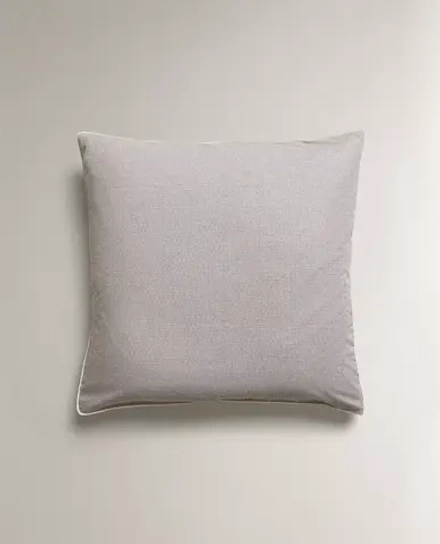 ZARA HOME ДЕТСКАЯ НАВОЛОЧКА В КЛЕТКУ, БЕЛЫЙ/СЕРЫЙ