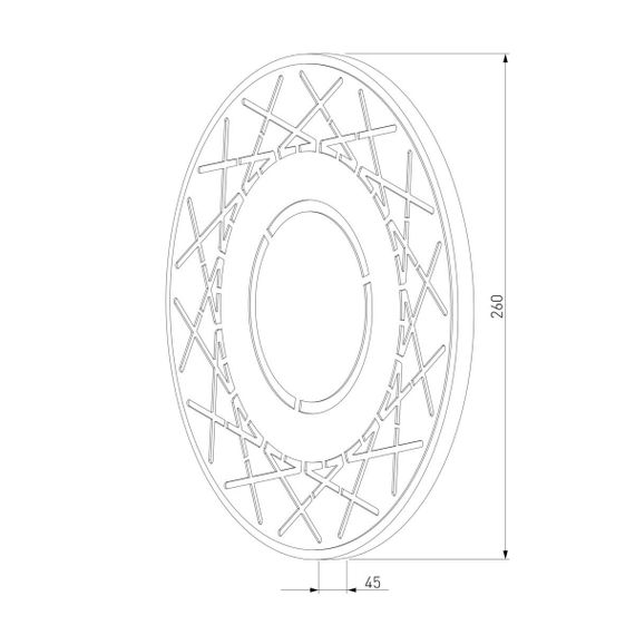 Настенный светодиодный светильник Eurosvet 40148/1 LED белый 4690389145384
