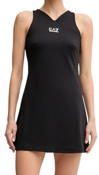 Теннисное платье EA7 Woman Jersey - black beauty