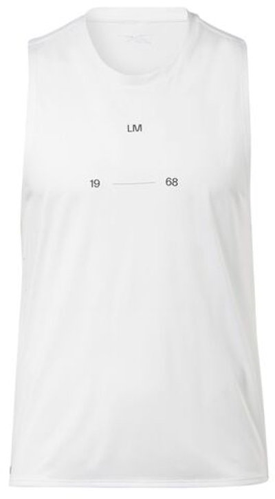 Мужская теннисная футболка Reebok Les Mills Knit Tank Top M - white