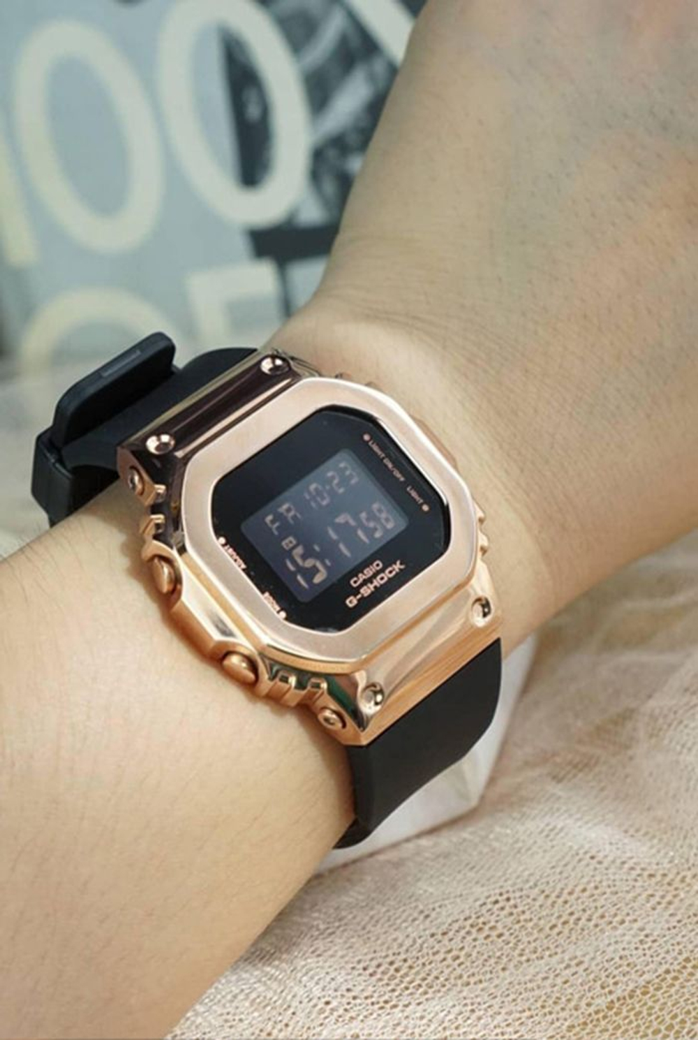 Женские  наручные часы Casio G-Shock GM-S5600PG-1