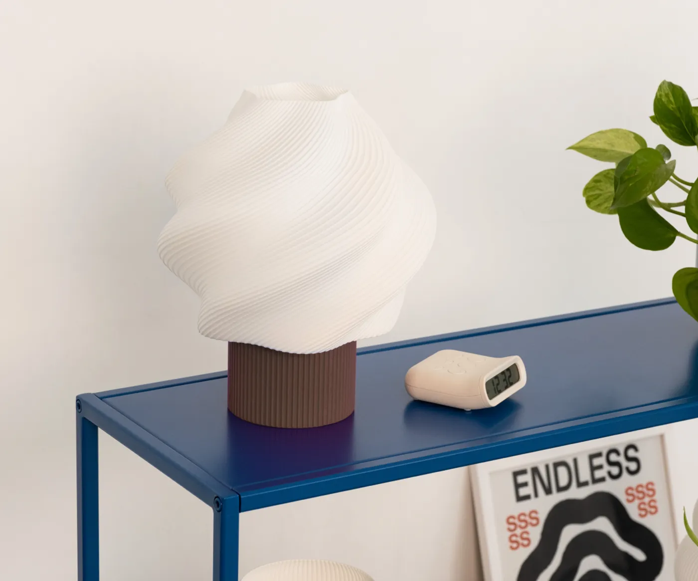 Лампа настольная Cream Brown