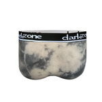 Светло-серые трусы-брифы с эффектом вареной ткани (Размер: S) (Цвет: светло-серый)