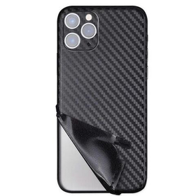 Защитная пленка на заднюю панель для iPhone 13 Pro Max (гидрогелевая бронепленка, карбоновая)