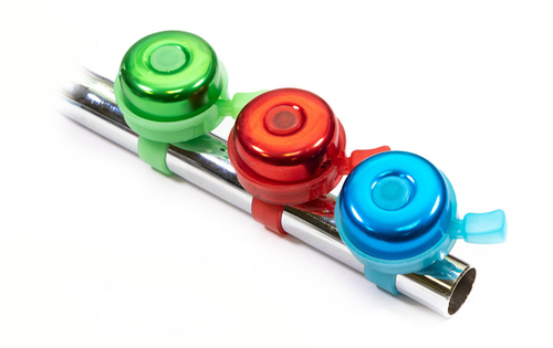 Звонок механический d 53мм алюминий-пластик, красный