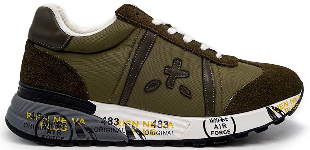 Premiata Lucy-D sneakers Хаки с коричневым