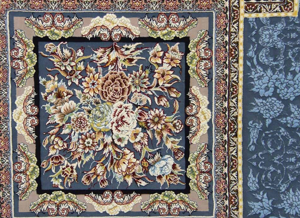 Иранский ковер из Мешхеда шерстяной 150х225 см 390487 Иран машинный
