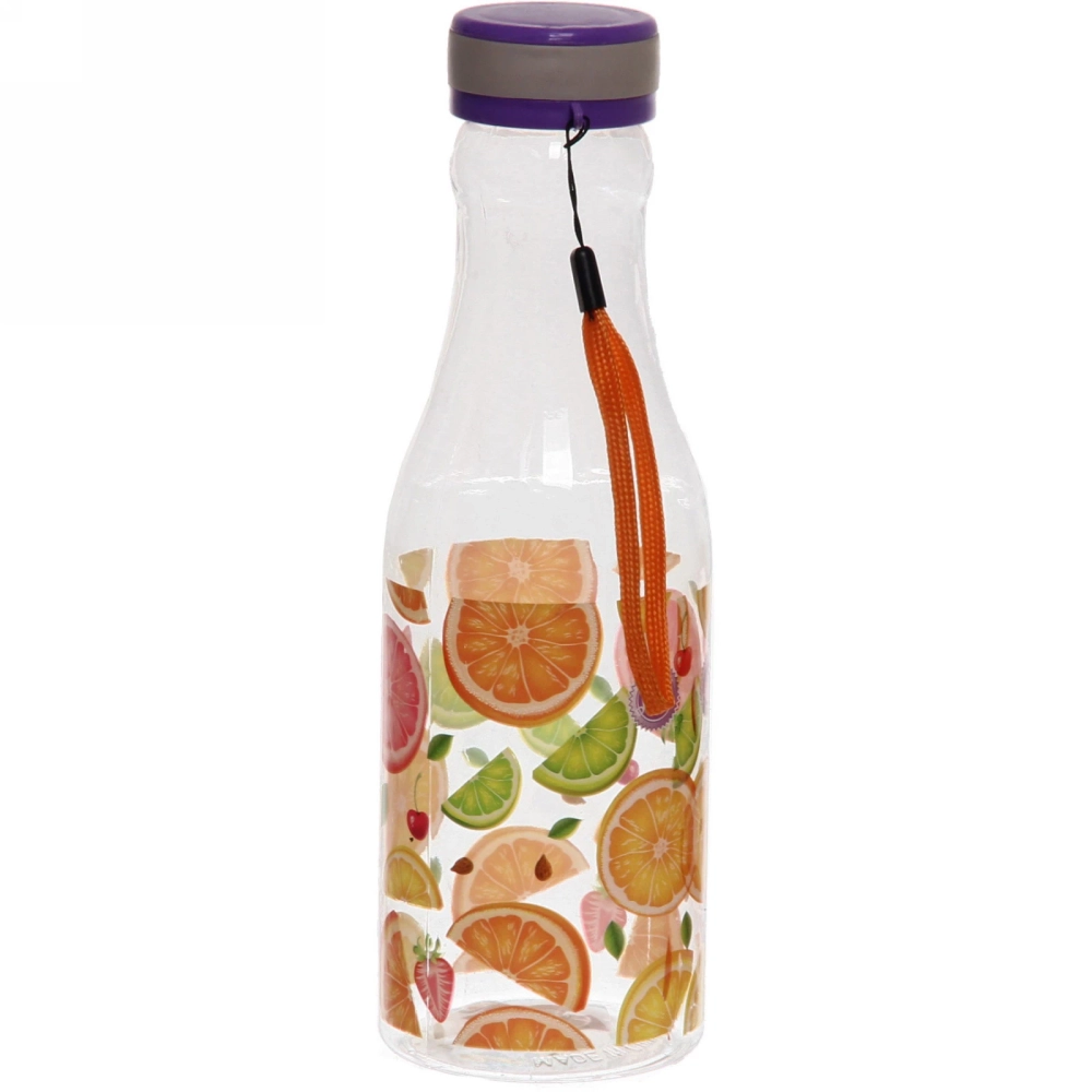 Бутылка питьевая пластиковая 400мл «Лето»