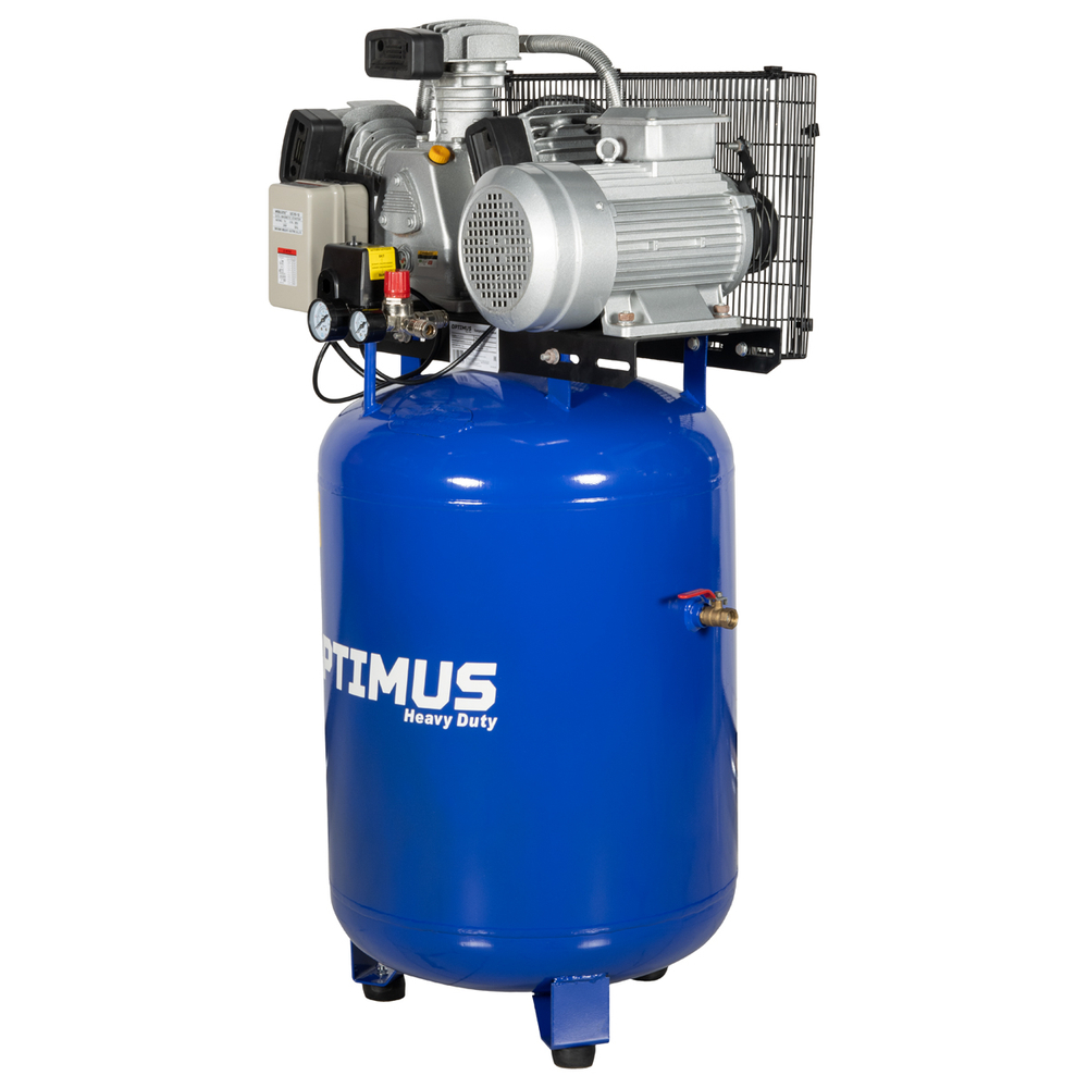 OPT-301558A Компрессор поршневой, вертикальный, 580 л/мин, 3 КВт, 380 В, ресивер 150 л