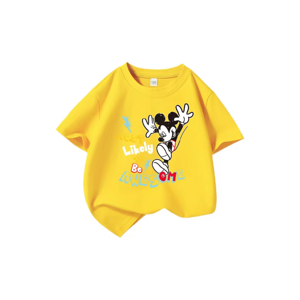 Футболка детская Mickey Awesom, желт.