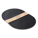 Набор из 4-х двухсторонних сервировочных салфеток pool, 30х45 см, черный/светло-серый