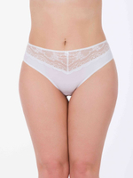 Трусики-слипы Snejanna с кружевом (Размер: 36) (Цвет: черный)